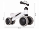 Rowerek treningowy EcoToys Mini JM-118 Biały (5903089065456) - obraz 7