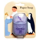 Бумажное мыло Lavander Paper Soap Лаванда 50 листов с мешочком для хранения - изображение 1