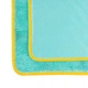 Полотенце универсальное ColorWay, Turquoise, 50x60 см,микрофибра, плотность 600 г/м², волокно "крученая петля", для сухой и влажной уборки (CW-5660) - изображение 2