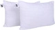 Набор подушек MirSon Сolor Fun Line 17-0605 Stripe White № 0126 Silk средняя 50x70 см 2 шт (2200011158198) - изображение 1