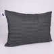 Набор подушек MirSon Сolor Fun Line 17-0611 Stripe Black № 0115 Шерсть средняя 50x70 см 2 шт (2200011158655) - изображение 2