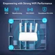 Маршрутизатор Fenvi FV-AC1200WR Wi-Fi Router Dual band 2.4GHz/5GHz MU-MIMO+OFDMA, 1Wan+3Lan Gigabit port, Беспроводной двухдиапазонный Роутер Wi-Fi 2.4ГГц/5ГГц 4-антенны AC1200 (WiFi 5) - изображение 5