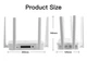 Маршрутизатор Fenvi FV-AX3000WR Wi-Fi Router Dual band 2.4GHz/5GHz MU-MIMO+OFDMA, 1Wan+3Lan Gigabit port, Беспроводной двухдиапазонный гигабитный Роутер Wi-Fi 2.4ГГц/5ГГц 6-антенны AX3000 (WiFi 6) - изображение 11