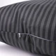 Набор подушек MirSon Сolor Fun Line 17-0611 Stripe Black № 0117 Silk средняя 50x70 см 2 шт (2200011158181) - изображение 4
