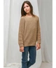 Джемпер для девочки Mari ART KNIT бежевый, 140-146см 027437 - изображение 1