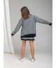 Дитячий в'язаний кардиган для дівчинки ARTKNIT 140 Чорний (ak26547) - изображение 3