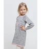 Детское платье-туника ART KNIT Сердце серое, 98-104см 013928 - изображение 2