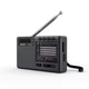 Портативний STEREO радіоприймач XHDATA з акумулятором Радіо FM АM SW / Bluetooth / TF карта / USB / MP3-плеєр / Black - зображення 9