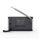 Портативний STEREO радіоприймач XHDATA з акумулятором Радіо FM АM SW / Bluetooth / TF карта / USB / MP3-плеєр / Black - зображення 10