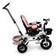 Rowerek trójkołowy EcoToys Delux 360° JM-068-17 Różowy (5903089068464) - obraz 8