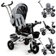 Триколісний велосипед EcoToys Delux 360° JM-068-17 Сірий (5903089063324) - зображення 12