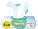Детские влажные салфетки, 4x48 шт. - Pampers Harmonie Aqua Baby Wipes 4x48шт (1348145-27057011) - изображение 1