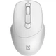 Бесроводная бесшумная мышка Defender Feam MM-296 4кн 1600 dpi White (52297) - изображение 1