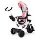 Триколісний велосипед EcoToys з поворотним сидінням 360°JM-322 Рожевий (5903769974221) - зображення 4
