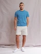 Футболка хлопковая длинная мужская U.S. Polo Assn 11A530-2100A(autumn teal) XL Морская с принтом (786660171716) - изображение 3