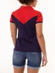 Поло жіноче U.S. Polo Assn 215688-ZH00A (evening blue) XS Синє (786660337150) - зображення 2