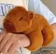 Капібара м'яка іграшка-браслет на руку capybara - изображение 1