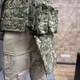 Підсумок фартух напашник для плитоноски, розмір S, Піксель, WINTAC, Cordura 1000D, сумка під балістичний пакет - зображення 5