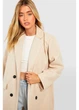 Пальто boohoo 38 Бежевый GZZ28216_05 - изображение 4