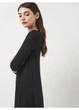 Платье Stradivarius S Черный 7242070001_дл.рукав_05 - изображение 4