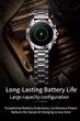 Cмарт-часы LEMFO NX1 Pro Silver (разговор, тонометр, пульсоксиметр) AMOLED дисплей - изображение 11