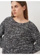 Джемпер Stradivarius L Черно-белый 4352203010_02 - изображение 4