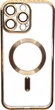 Чохол для смартфона BeCover TPU Chrome Case MagSafe для Apple iPhone 16 Pro Max Gold (BC_712086) - зображення 1