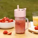 Блендер портативний з трубочкою для смузі Crusher Juicer - изображение 1