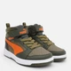 Детские зимние ботинки для мальчика Puma Rebound V6 Mid WTR 30797905 32 Dark Olive-Maple Syrup-Puma Olive (4067979491037) - изображение 2