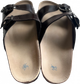 Ортопедичні шльопанці для дівчаток FootCare FA-301, коричневий лак, розмір 31 - зображення 3