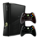 Набір Консоль Microsoft Xbox 360 S Freeboot 250GB Black + 5 Вбудованих Ігор Б/У + Геймпад Бездротовий + Бездротовий RMC - зображення 1
