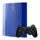 Набор Консоль Sony PlayStation 3 Super Slim 500GB Azurite Blue Б/У + Геймпад Беспроводной RMC Black - изображение 1
