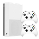 Набор Консоль Microsoft Xbox One S All-Digital Edition 1TB White Б/У + Геймпад Беспроводной Version 2 2шт - изображение 1