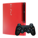 Набор Консоль Sony PlayStation 3 Slim 320GB Scarlet Red Б/У + Геймпад Беспроводной RMC Black - изображение 1