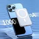 Повербанк BauTech Magsafe УМБ mini 10000 мАч Білий (1014-950-00) - зображення 4