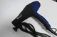Професійній фен для волосся Salon Professional 7777 з іонізацією (2400 W) матовий Чорний - зображення 2