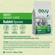 Сухий корм для собак середніх та великих пород Oasy One Animal Protein ADULT Medium and Large, кролик 2.5 кг. - зображення 2