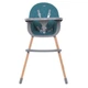 Стульчик для кормления LUMI ME 1111 Teal экокожа - изображение 2