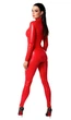 Комбінезон Noir Handmade F353 powerwetlook overall 3XL Червоний (SX2013) - изображение 2