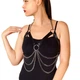 Женская портупея Art of Sex - Louise черная XS-2XL, экокожа - изображение 2