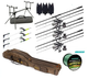 Готовый набор для ловли карпа от Flagman и Carp Pro: 3 удилища 3.30 м + катушки + род-под + сигнализаторы - изображение 1