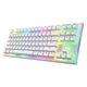 Клавіатура HATOR Gravity X TKL Aurum Orange Linear White (HTK551UA) - изображение 2