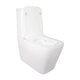 Унітаз-компакт Mixxus QUADRO-0403-R 640x360x835mm, система змиву RIMLESS (MI6710) - зображення 7