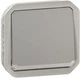 Механизм выключателя двухполюсный Legrand Plexo 10A Серый (069530L) - изображение 1