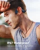 Бездротові навушники кісткової провідності Paramita DV68 з Bluetooth 5.3 та RGB підсвіткою Спортивні навушники для бігу, тренувань і активного відпочинку Синій - зображення 7