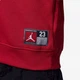 Худые Jordan с капюшоном logo Jordan23 детское Jordan Красный (95C479-R78 red lav25 (M (132-147 cm)) - изображение 2