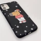 Чохол для Huawei P30 чорний матовий soft touch Chill Guy Santa (11840050964583498) - зображення 3