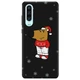 Чохол для Huawei P30 чорний матовий soft touch Chill Guy Santa (11840050964583498) - зображення 1