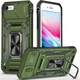 Чехол противоударный Epik Defender Cam Ring Case для Apple iPhone 7 / 8 / SE (2020) (4.7") Оливковый / Army Green - изображение 1
