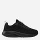 Buty sportowe damskie z siatki na platformie do kostki Skechers 117209-BBK 37 (7US) 24 cm Czarne (195969369777) (955555901397404) - Outlet - obraz 1